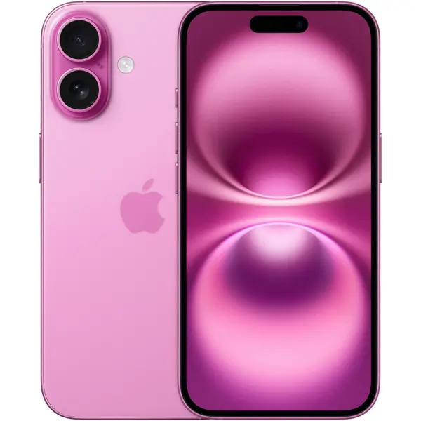 Apple Telefon mobil Apple iPhone 16, 128GB, 8GB, 5G, Roz