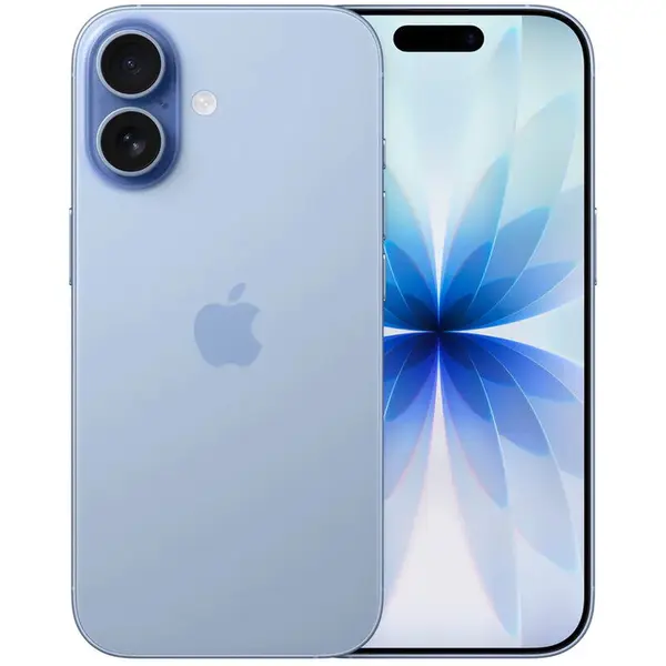 Apple Telefon Mobil Apple iPhone 17, LTPO Super Retina XDR OLED 6.3, 256GB Flash, Camera Duala 48 + 48 MP, Wi-Fi, 5G, iOS, Albastru