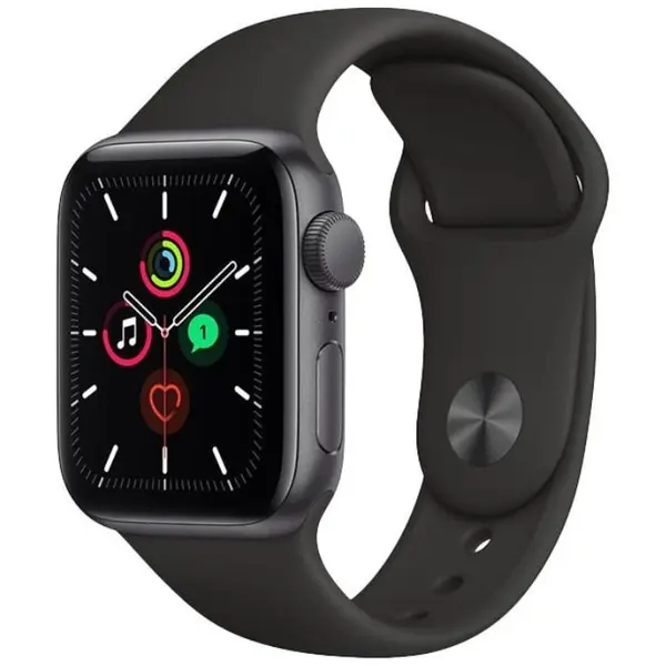 Apple Watch SE 2020, GPS, Aluminium 44mm N/A Space Gray Bun
