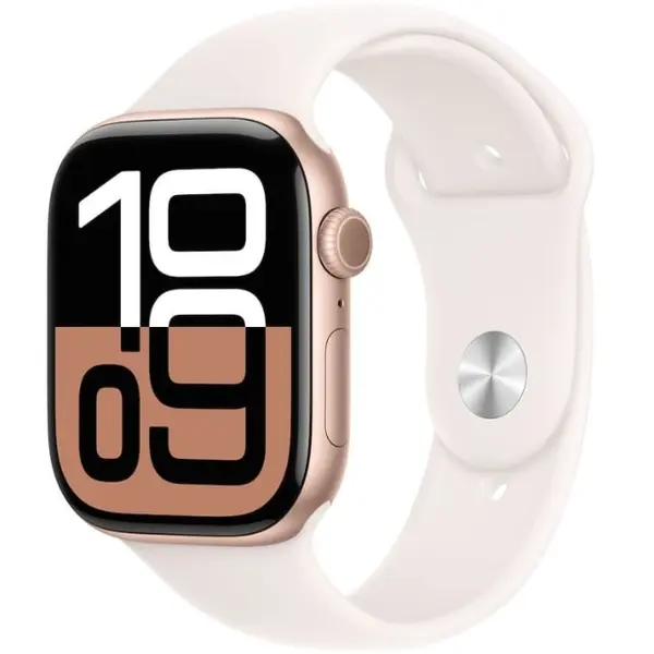 Apple Watch Series 10 2024, GPS + Cellular, Aluminium 42mm N/A Rose Gold Foarte bun