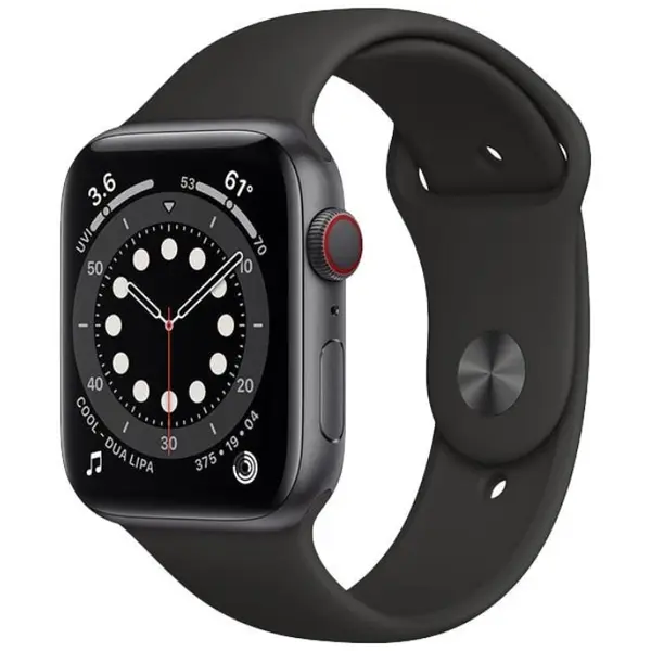 Apple Watch Series 6 2020, GPS + Cellular, Aluminium 44mm N/A Space Gray Ca nou