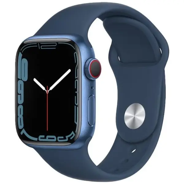 Apple Watch Series 7 2021, GPS, Aluminium 45mm N/A Blue Excelent