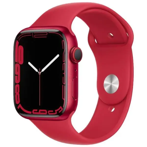 Apple Watch Series 7 2021, GPS, Aluminium 45mm N/A Red Foarte bun