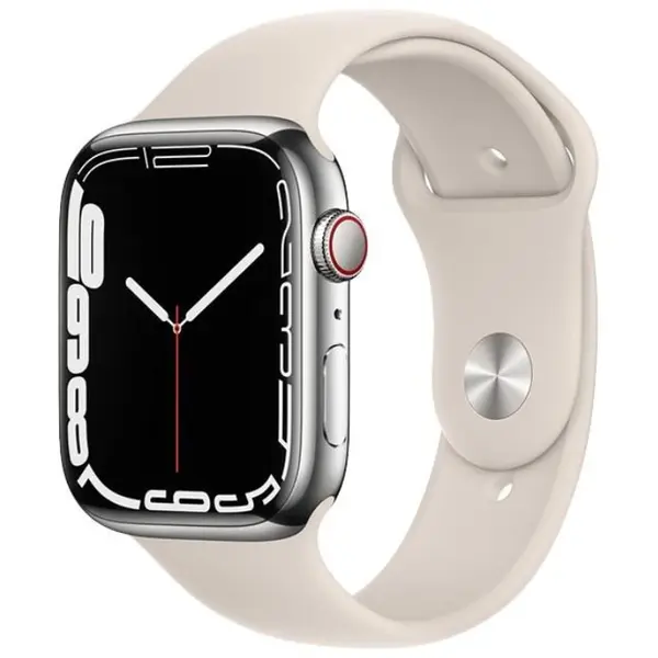 Apple Watch Series 7 2021, GPS + Cellular, Titanium 45mm N/A Titanium Excelent