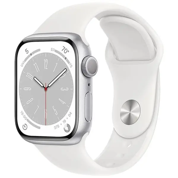 Apple Watch Series 8 2022, GPS, Aluminium 45mm N/A Silver Excelent