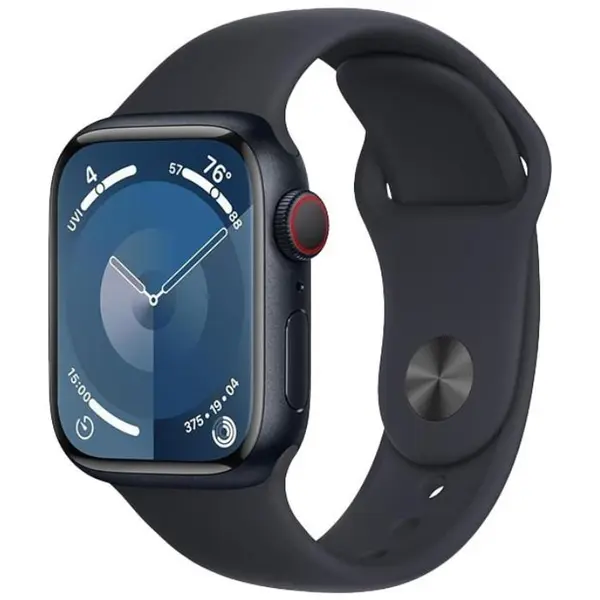 Apple Watch Series 9 2023, GPS + Cellular, Aluminium 45mm N/A Midnight Foarte bun
