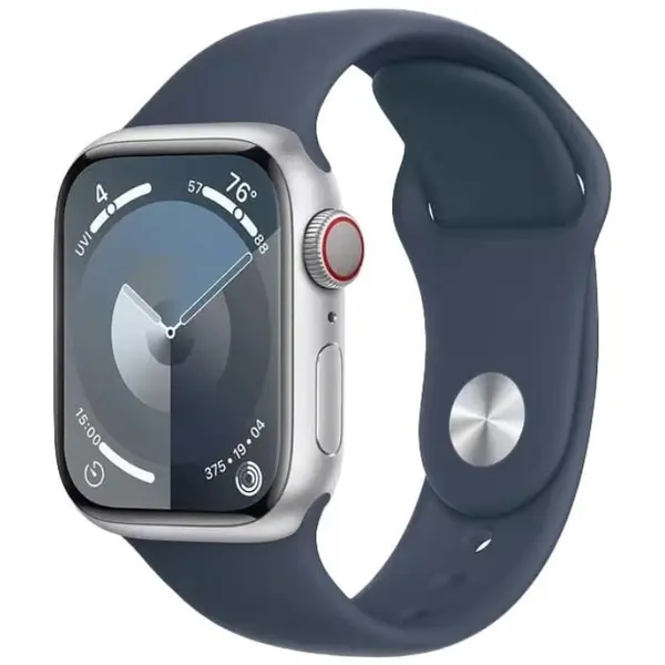 Apple Watch Series 9 2023, GPS + Cellular, Aluminium 45mm N/A Silver Excelent