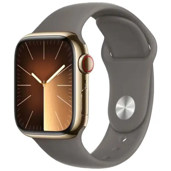 Apple Watch Series 9 2023, GPS + Cellular, Stainless Steel 45mm N/A Gold Excelent