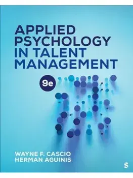 Applied Psychology in Talent Management. 9 Revised edition, Hardback/Herman Aguinis