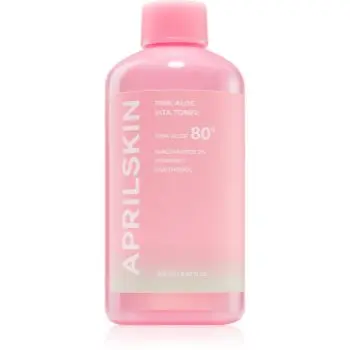 APRILSKIN Pink Aloe Vita Toner tonic hidratant pentru fortificarea barierei cutanate