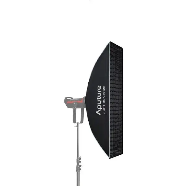Aputure Softbox strip Aputure Light Box 30x120cm cu grid si montura Bowens