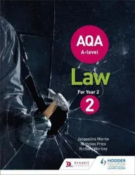 AQA A-level Law for Year 2, Paperback/Jacqueline Martin