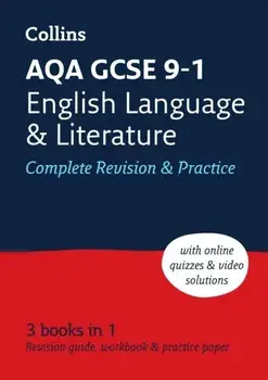 AQA GCSE 9-1 English Language and Literature Complete Revision & Practice. Ideal for Home Learning, 2023 and 2024 Exams, 2 Revised edition, Paperback/Collins GCSE