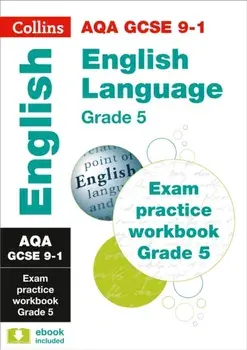 AQA GCSE 9-1 English Language Exam Practice Workbook for grade 5, Paperback/***