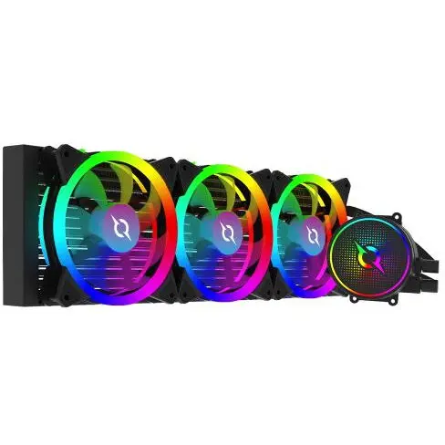 AQIRYS Cooler procesor AQIRYS Aquarius 360 AiO Black, 3x 120mm