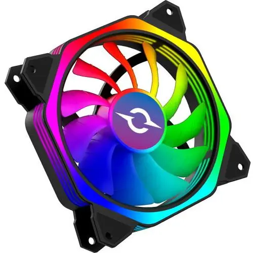 AQIRYS Ventilator Aquirys Cetus 6P-12DLI16-RGB, 120mm, Black
