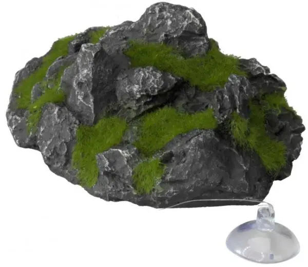 AQUA D'ELLA Decoraţiune pt acvarii Piatră plutitoare cu ventuze 14x11,5x6,5cm