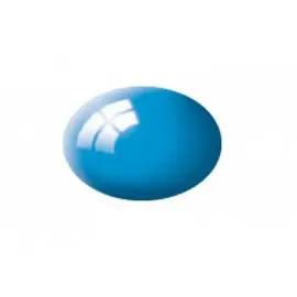 Aqua light blue gloss
