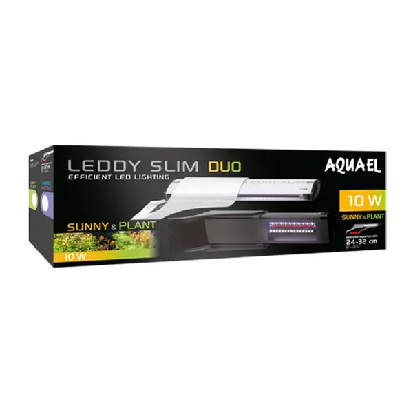Aquael Lampa Led 10 W Duo Sunny/Plant 50 cm Alba 115151