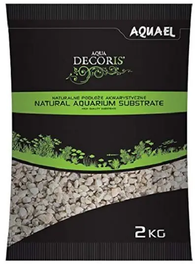AQUAEL Substrat natural sub formă de pietriş pentru acvarii 2-4mm, 2kg