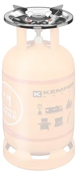 Aragaz pe gaz Kemper – 106110, pentru butelii de 2-3-5 kg, 1,35 kW