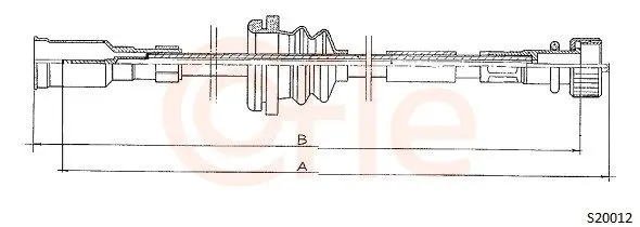 arbore tahometru COFLE S20012
