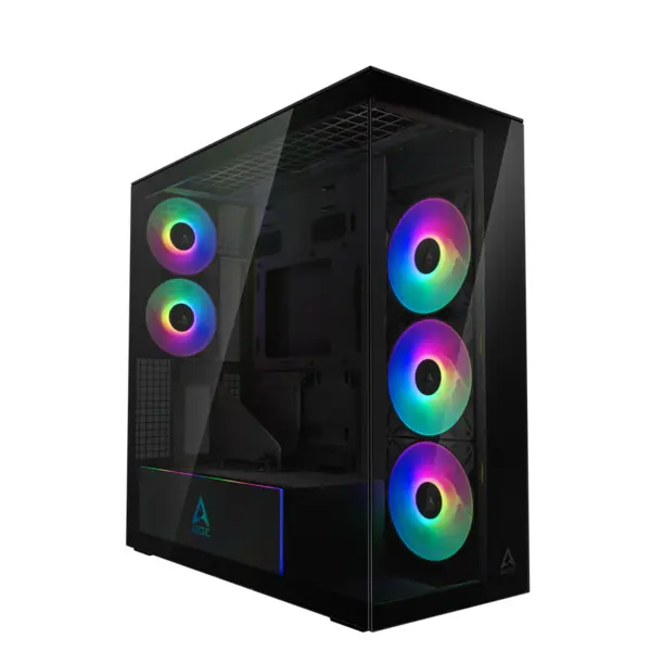 Arctic Carcasa ARCTIC Xtender VG Mirror, MiddleTower, E-ATX, riser PCIe inclus, Negru