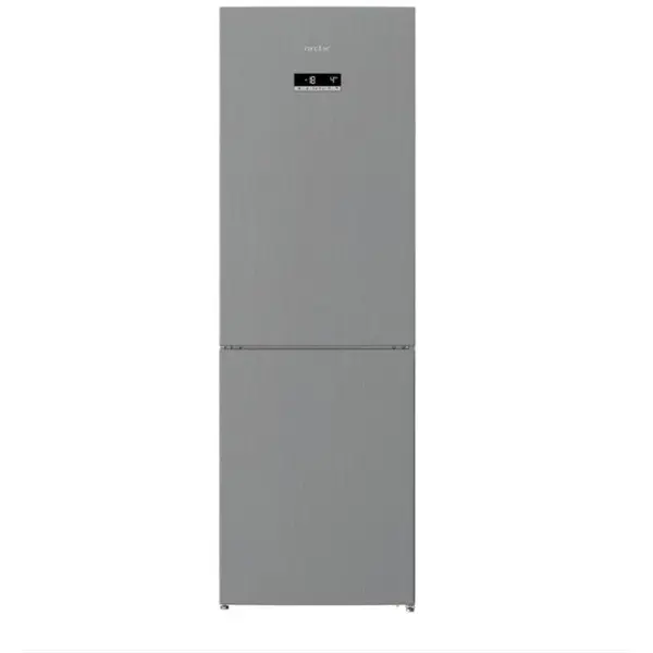 Arctic Combina frigorifica Arctic AK60366E40NFMT, 324L, Clasa E, H 185 cm, Argintiu