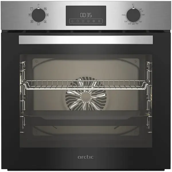 Arctic Cuptor incorporabil Arctic ARVIE1130XM, Electric, 71 l, Autocuratarea catalica, Timer digital, Grill, Clasa A, Inox