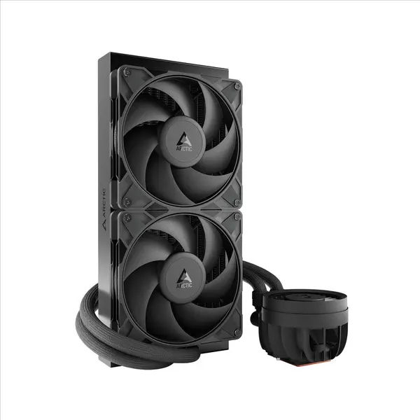 Arctic Ventilator PC cu lichid Arctic, Liquid Freezer III Pro 280, 2 ventilatoare, 12cm, 400-2500rpm, negru