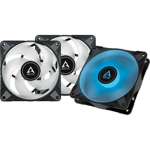 Arctic Ventilator / radiator ARCTIC AC P12 PWM PST RGB 0dB ​Three Fan Pack