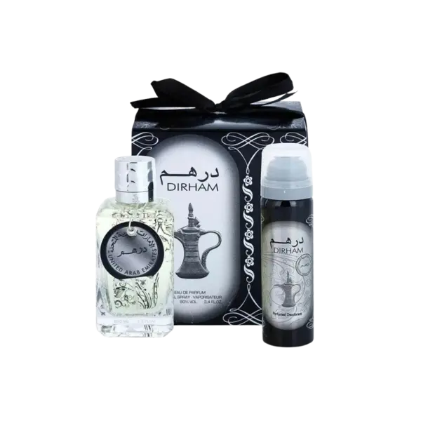 Ard Al Zaafaran Dirham Set cadou Unisex Volum 100 ml EDP + 50 ml deodorant spray