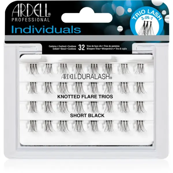 Ardell Individuals mănunchiuri de gene individuale autoadezive Short 32 buc