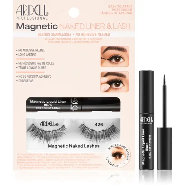 Ardell Magnetic Naked Lash set pentru gene 426