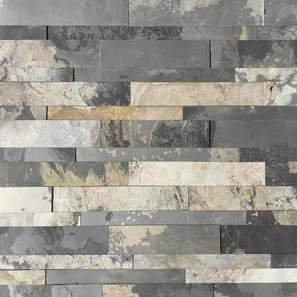 Ardezie Flexibila SKIN Panel 3D Express - Autumn Rustic, 60x15 cm, Autoadeziv 3M pt. Placari Interioare Mobilier, Pereti