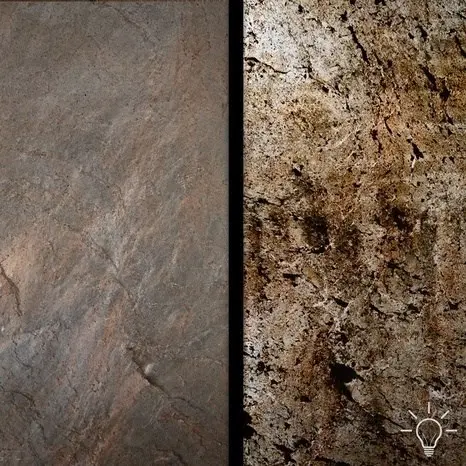 Ardezie Flexibila Translucida SKIN 2mm - Copper, 240 x 90 cm | Iluminare Ambientala, Interior & Exterior