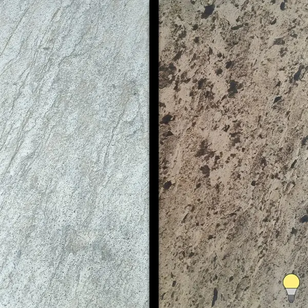 Ardezie Flexibila Translucida SKIN 2mm - Silver Grey, 210 x 105 cm | Iluminare Ambientala, Interior & Exterior