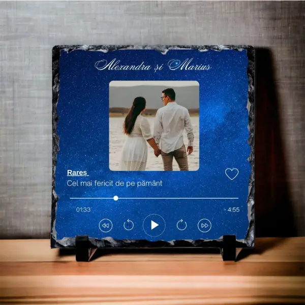 Ardezie personalizata - Melodia noastra