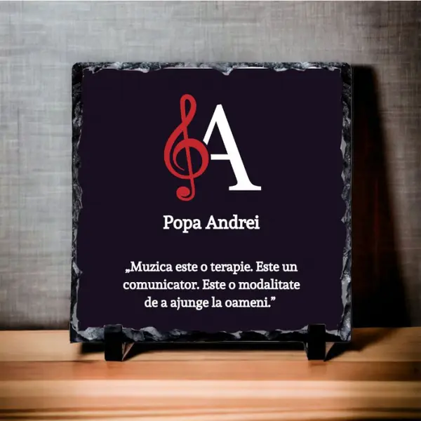 Ardezie personalizata -Muzica -Initiala