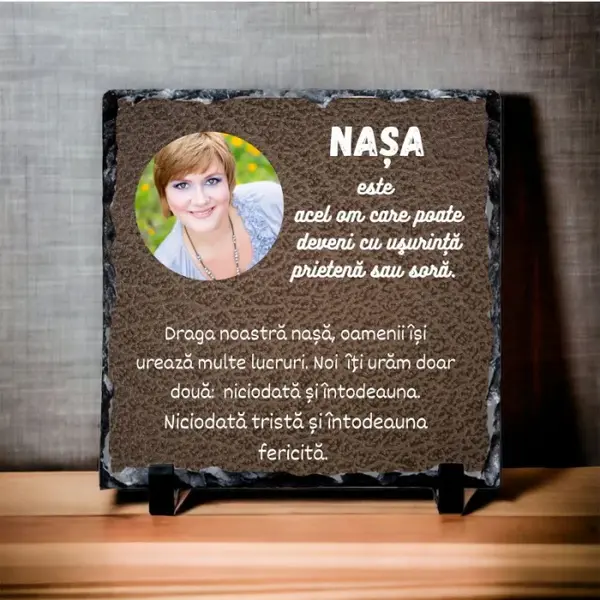 Ardezie personalizata Pentru Nasa