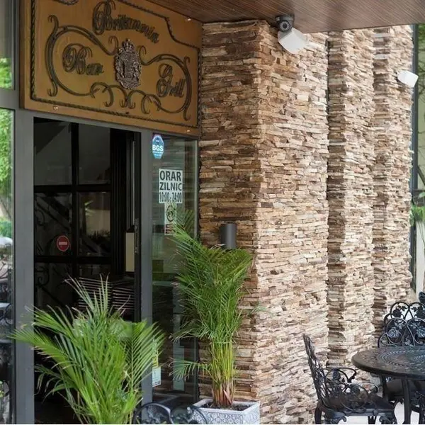 Ardezie Rusty Brown 3D Strips | Piatra Decorativa pt. Placari Verticale, Exterior-Interior