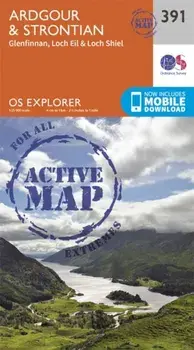 Ardgour and Strontian. September 2015 ed, Sheet Map/Ordnance Survey
