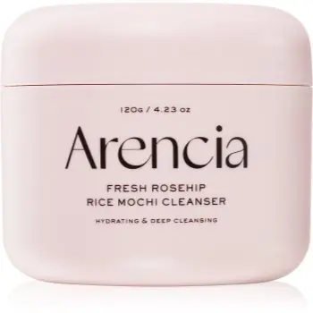 Arencia Fresh Rosehip Rice Mochi Cleanser lapte de curatare hidratant si hranitor pentru luminozitate si hidratare