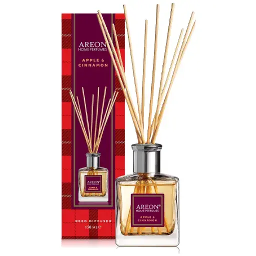 Areon Odorizant de camera, cu betisoare, 150 ml, Apple Cinnamon