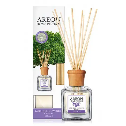Areon Odorizant de camera, cu betisoare, 150 ml, Patchouli Lavender Vanilla