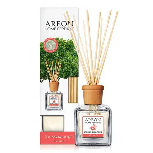Areon Odorizant de camera, cu betisoare, 150 ml, Spring Bouquet