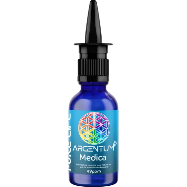 Argentum Medica 49ppm cu Pulverizator Nazal 30ml