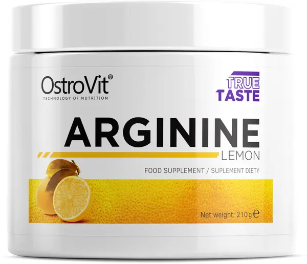 Arginine Powder, lămâie, 210 g, OstroVit