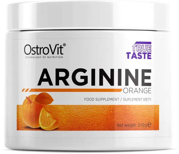 Arginine Powder, portocală, 210 g, OstroVit