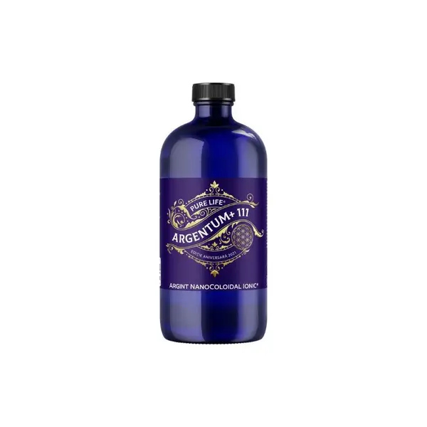 Argint nanocoloidal Argentum+ Editie Aniversara, 111 Ppm, 480 ml, Pure Life
